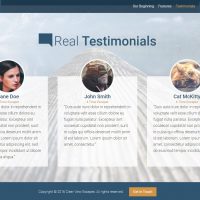 One Page Website – Example