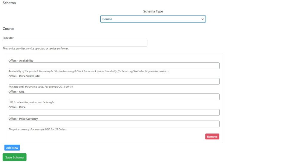 Rate my Post PRO: Course Schema Rate my Post PRO: Course Schema